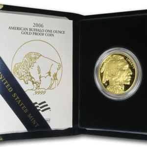 2006-W 1 oz Proof Gold Buffalo (w/Box & CoA)