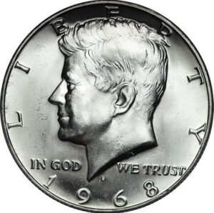 40% Silver Kennedy Half Dollars Avg Circ