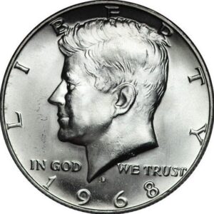 40% Silver Kennedy Half Dollars Avg Circ