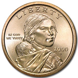 2000 D Sacagawea Dollar