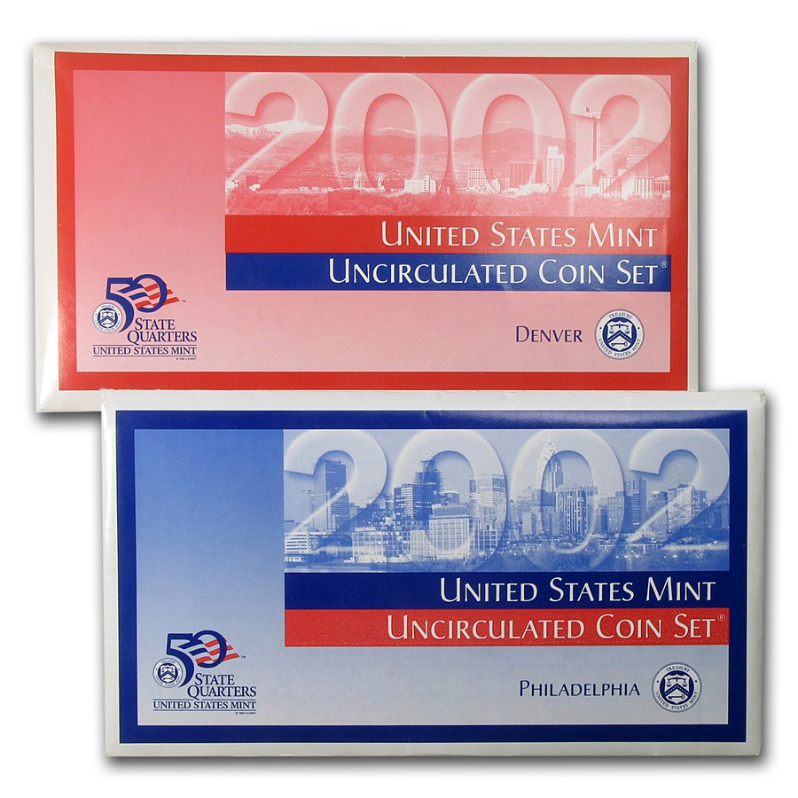 2002 Mint Set Cover - Front