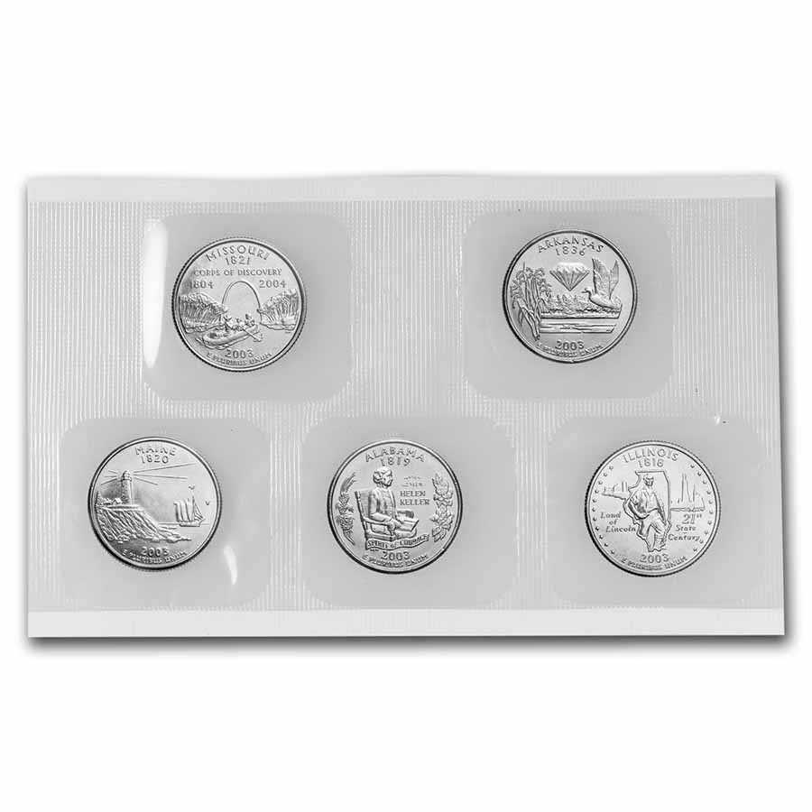 2003 Mint Set - Denver Back