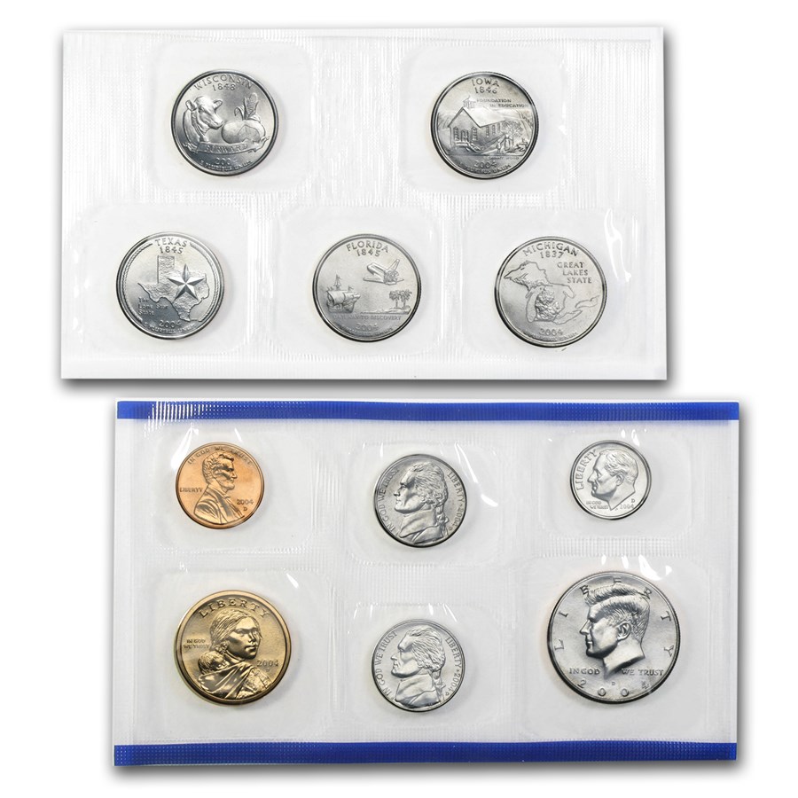 2004 Mint Set - Philadelphia Front/Back