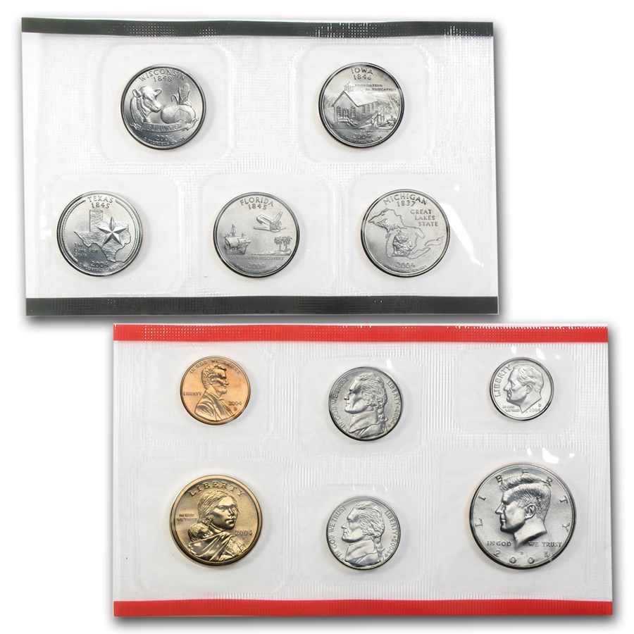 2004 Mint Set - Denver Front/Back