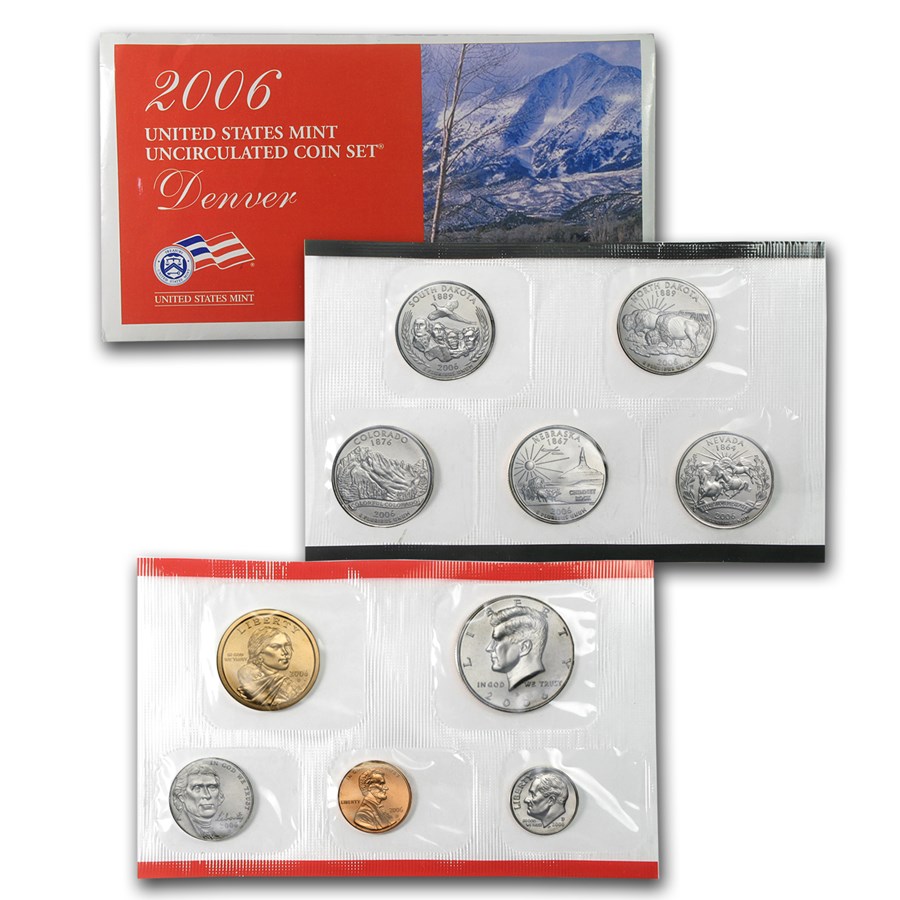 2006 Mint Set - Denver Front/Back