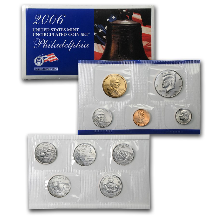 2006 Mint Set - Philadelphia Front/Back