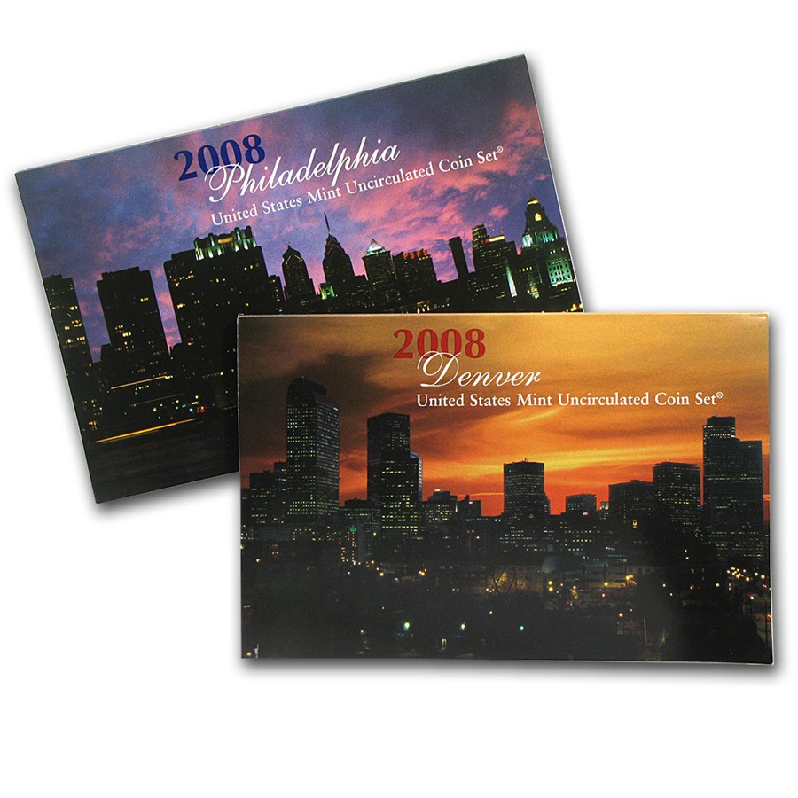 2008 Mint Set Cover - Front