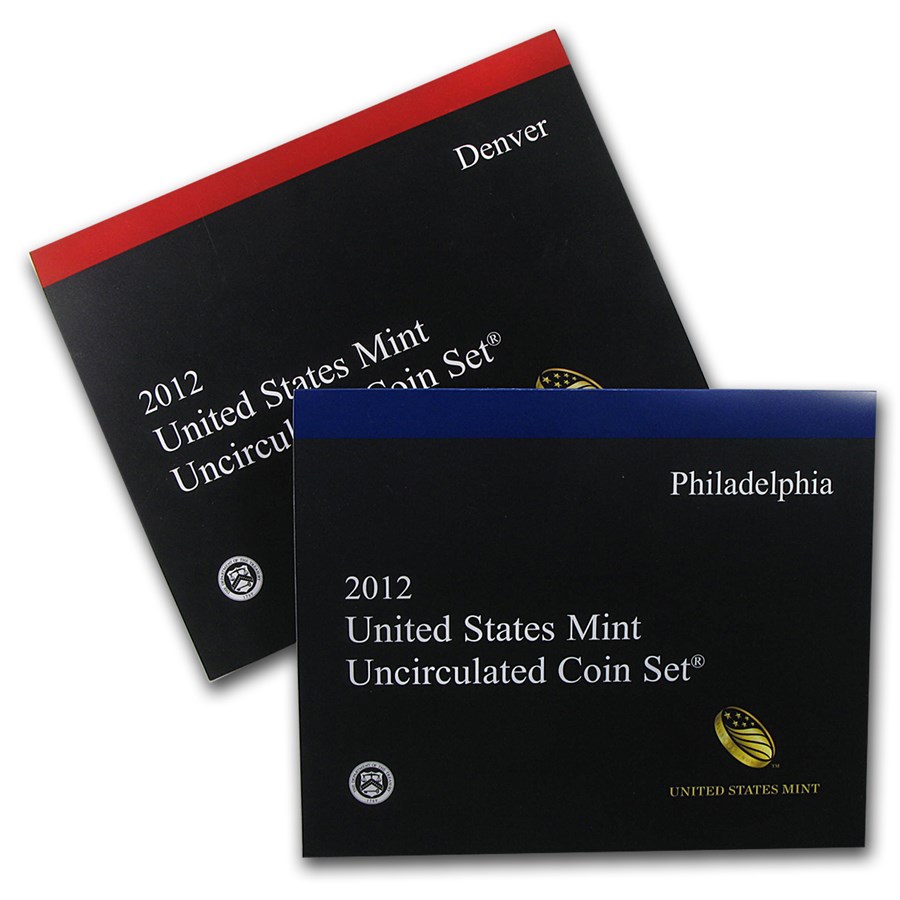 2012 Mint Set Cover - Front