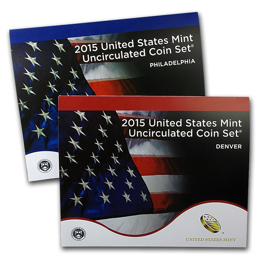 2015 Mint Set Cover - Front