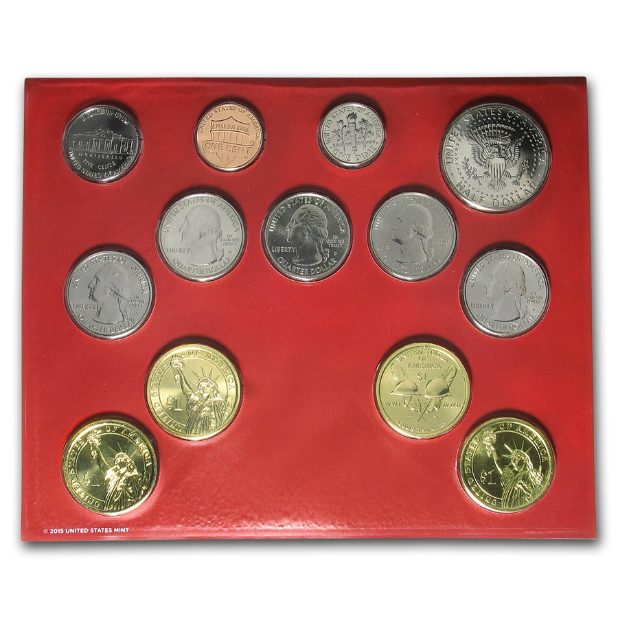 2016 Mint Set - Denver Back
