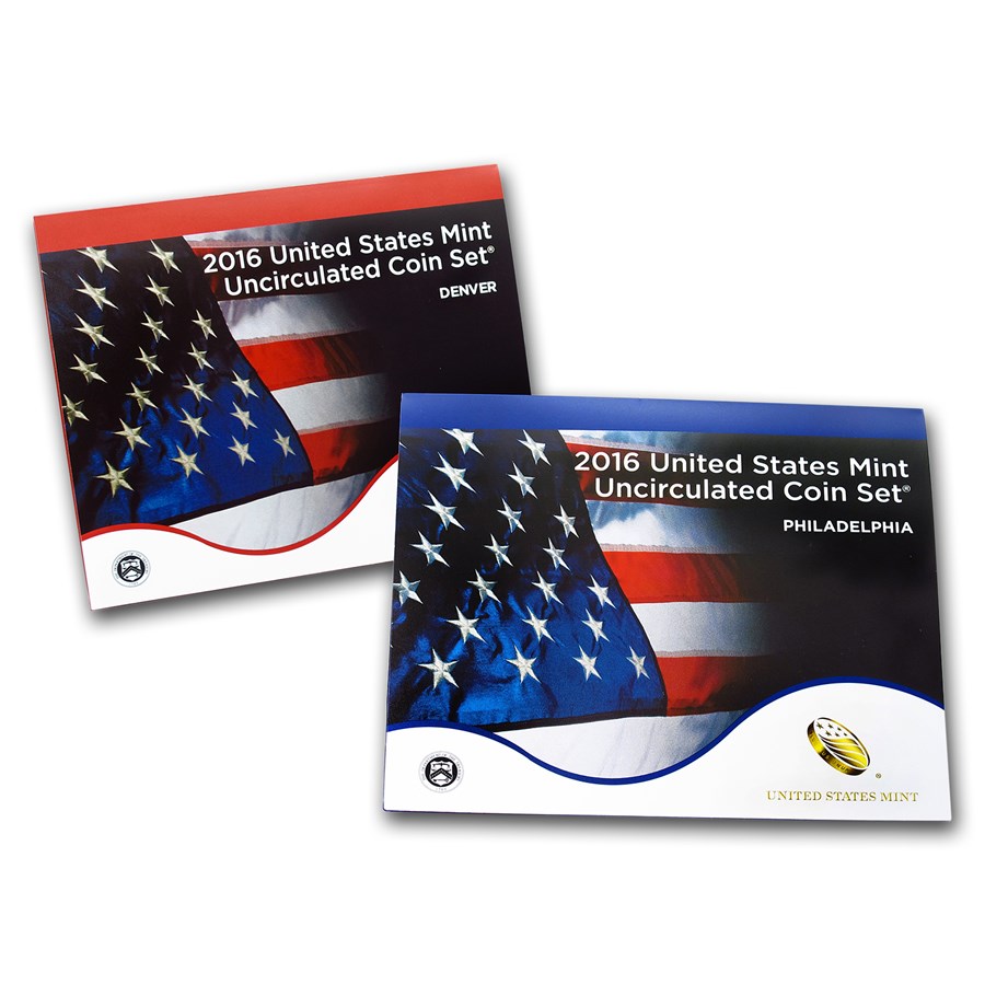 2016 Mint Set Cover - Front