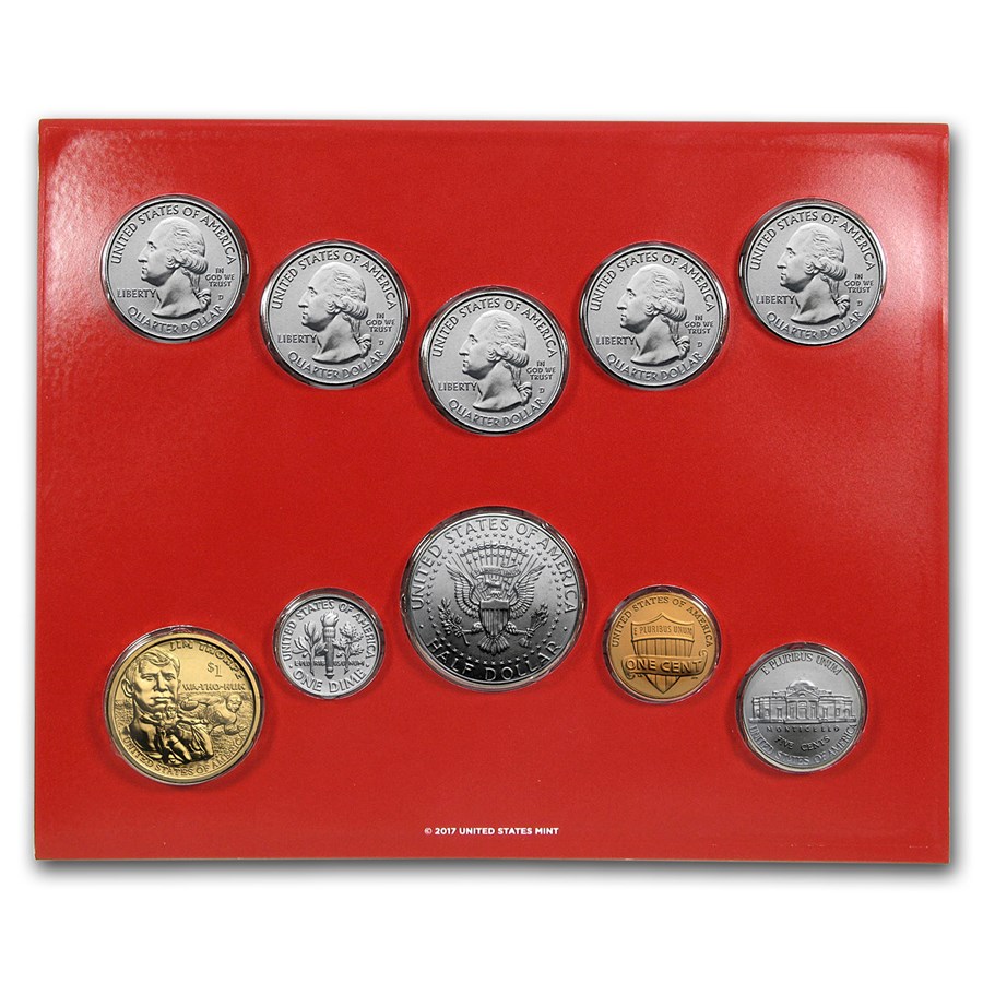 2018 Mint Set - Denver Back