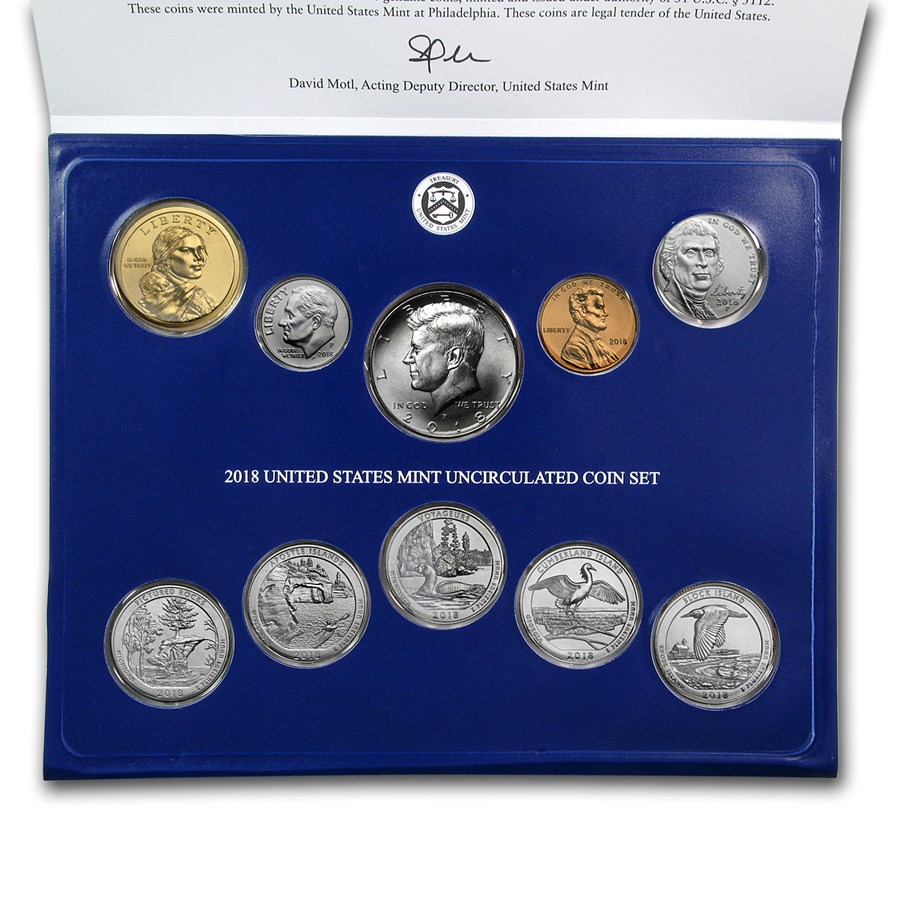 2018 Mint Set - Philadelphia Front