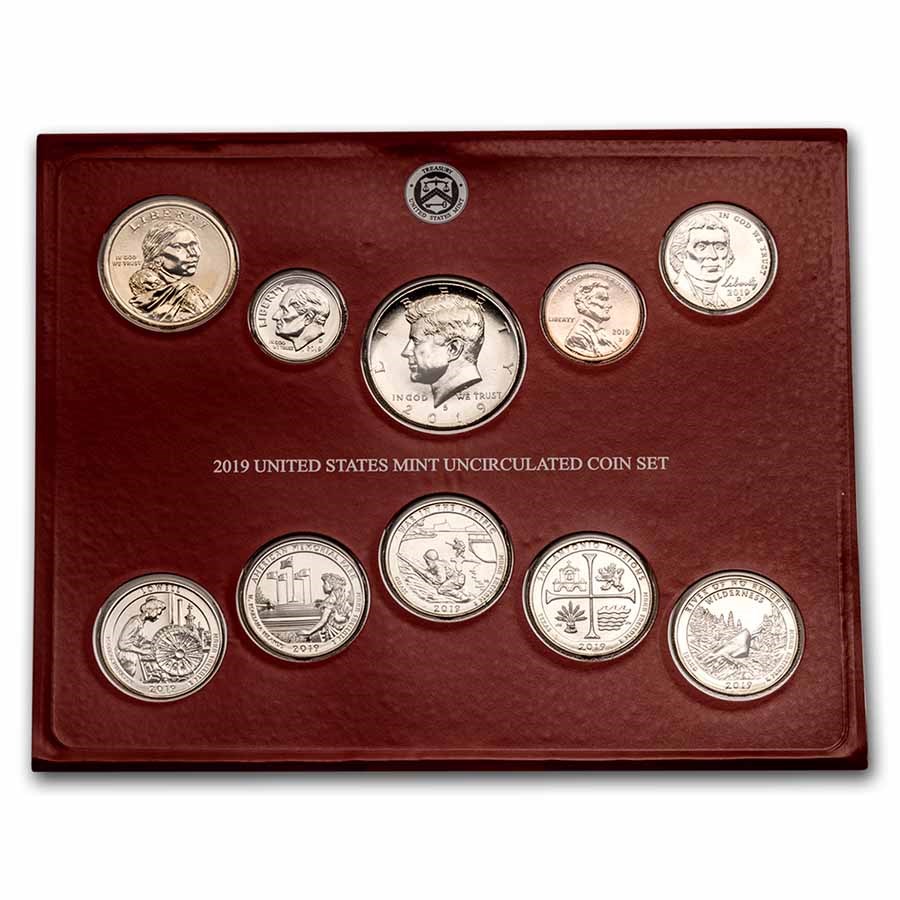 2019 Mint Set - Denver Front