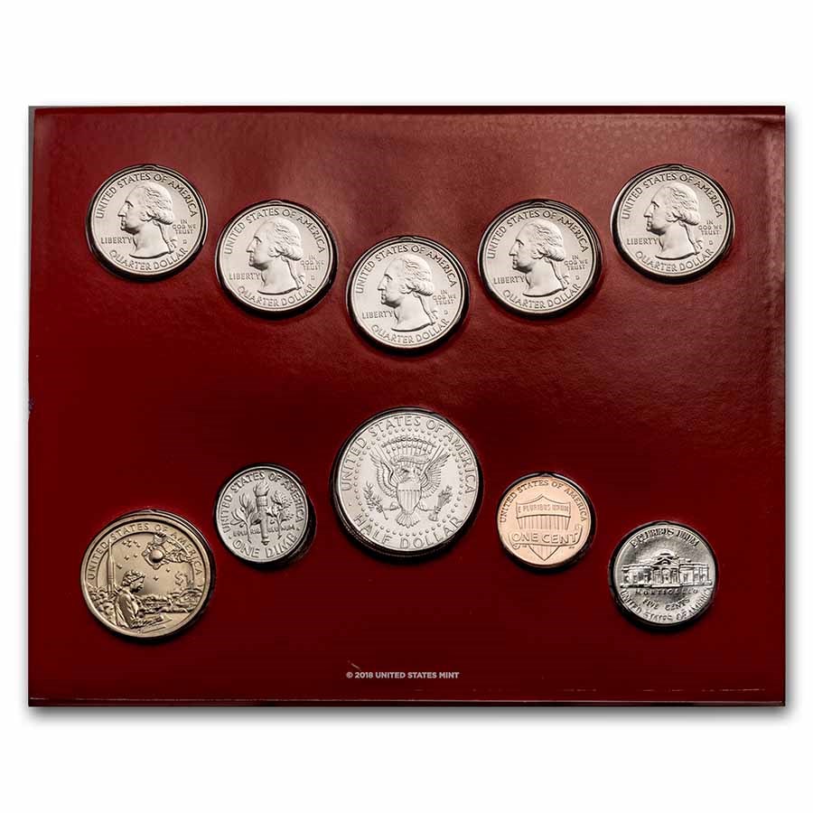 2019 Mint Set - Denver Back