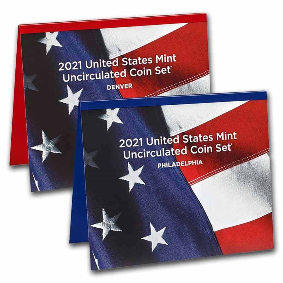 2021 Mint Set Cover - Front