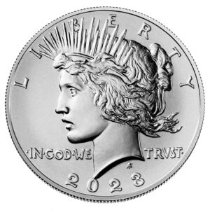 2023 P Peace Silver Dollar
