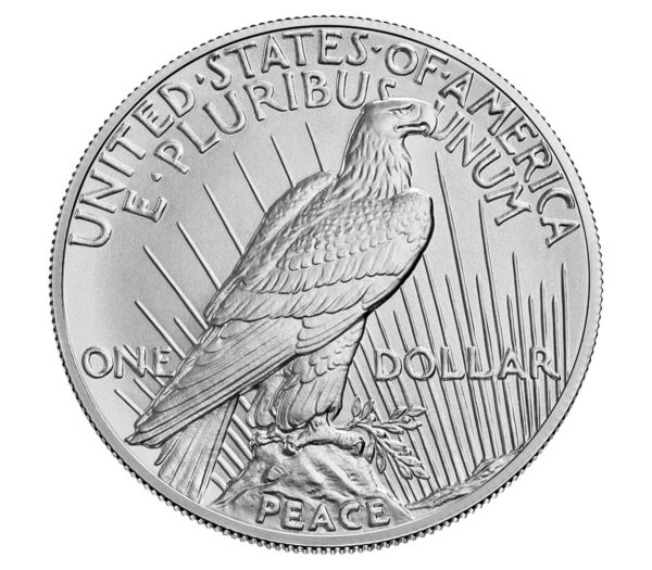 2023 P Peace Silver Dollar - Image 2