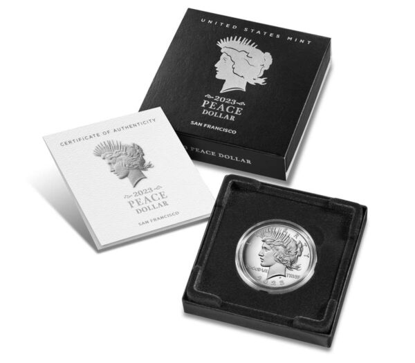 2023 S Peace Silver Dollar