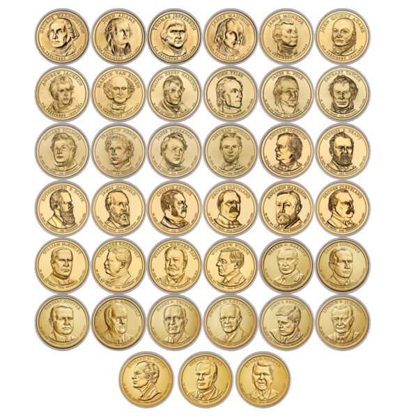Presidential Dollar Set (2007-2020) 40 BU coins - Image 3