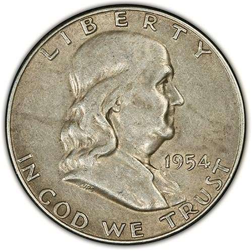 Franklin Half Dollars Random Year