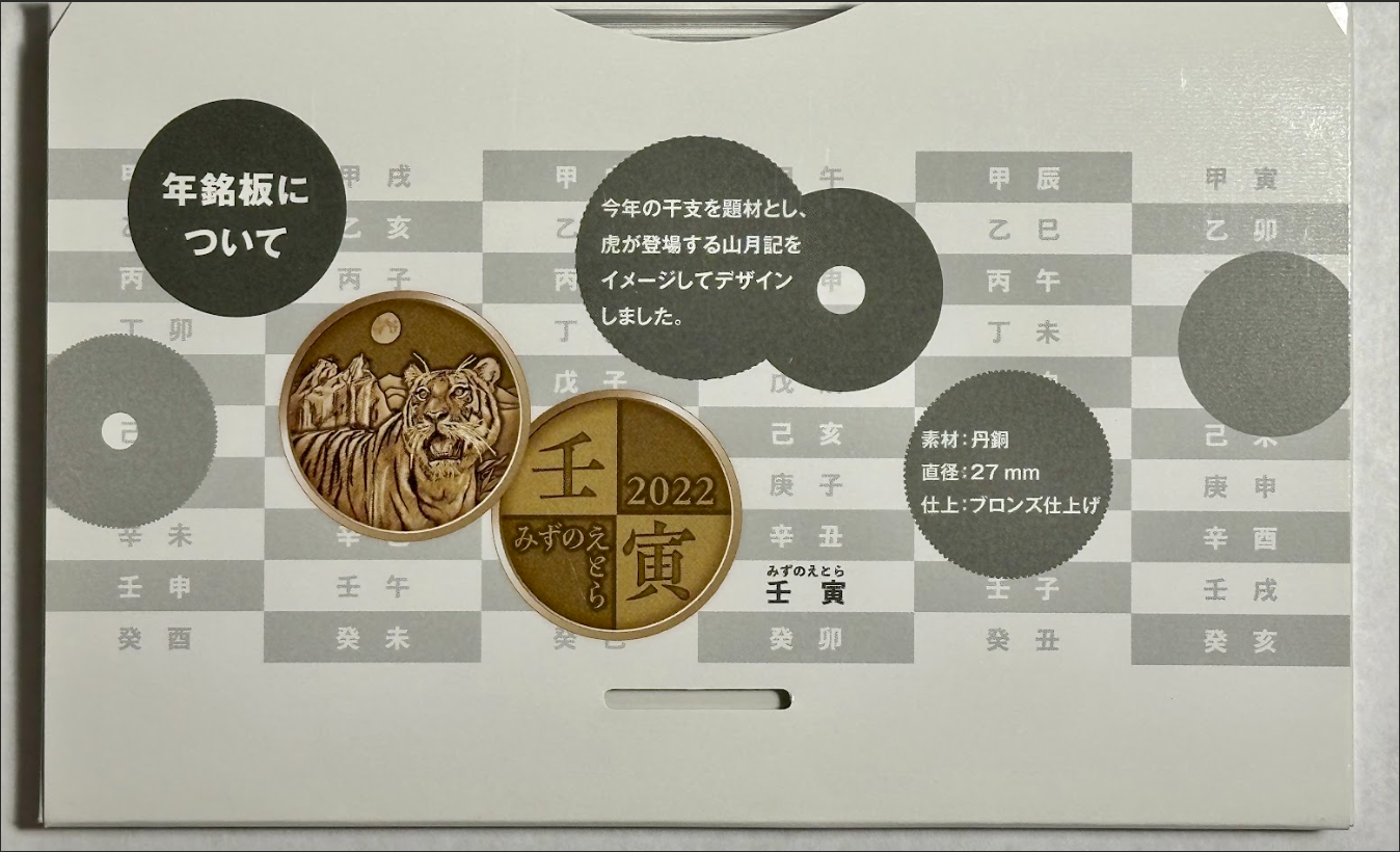 Japan 2022 Mint Set - Info Card 1