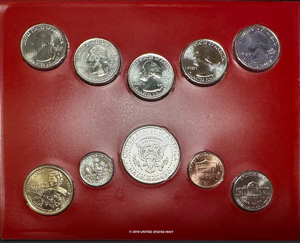 2020 Mint Set - Denver Back