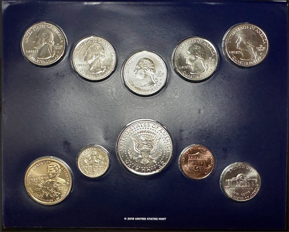 2020 Mint Set - Philadelphia Back