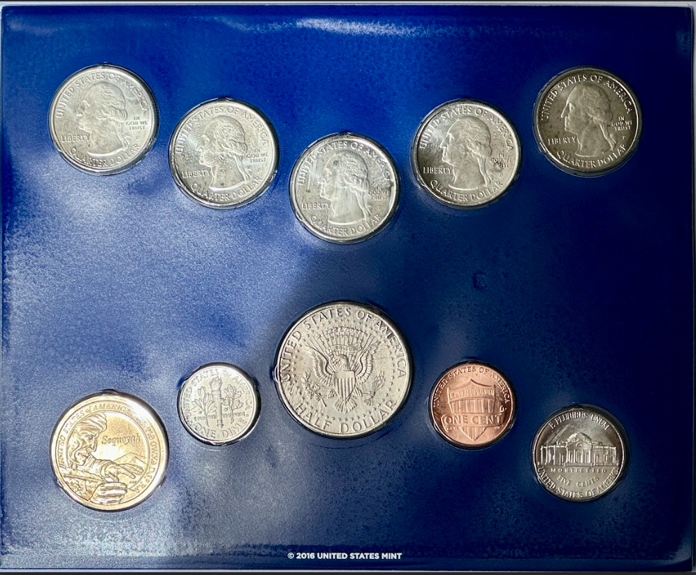 2017 Mint Set - Philadelphia Back