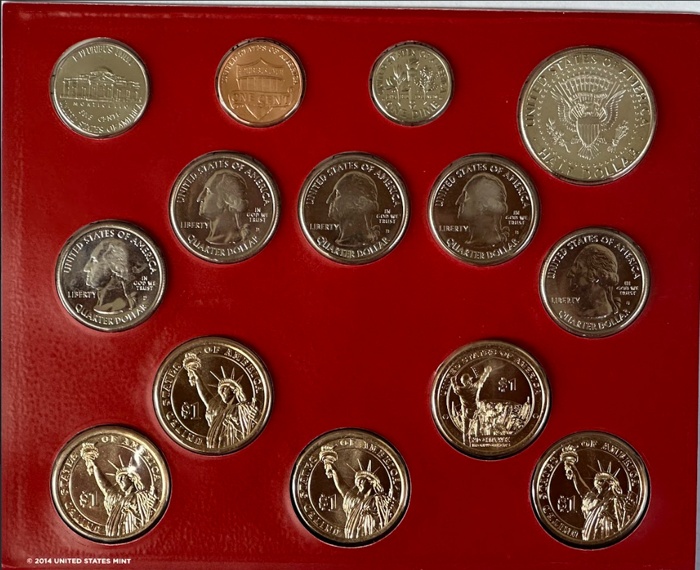 2015 Mint Set - Denver Back