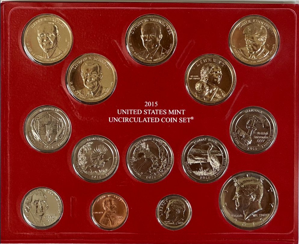 2015 Mint Set - Denver Front