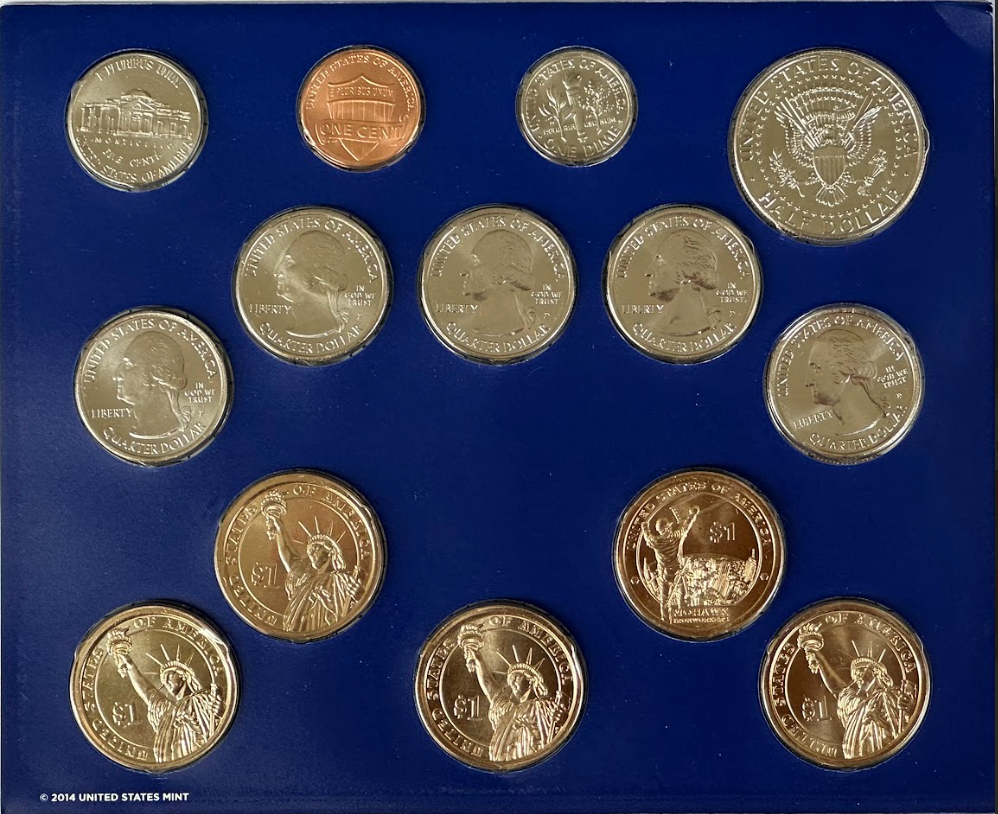 2015 Mint Set - Philadelphia Back