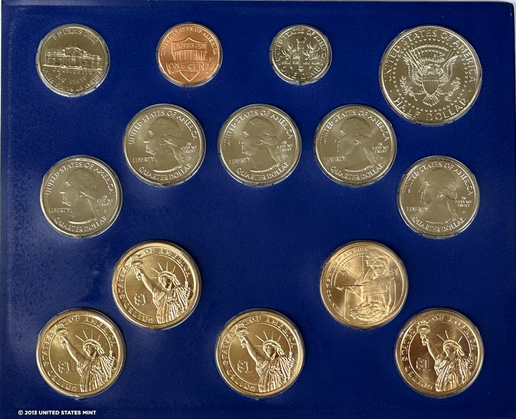 2014 Mint Set - Philadelphia Back