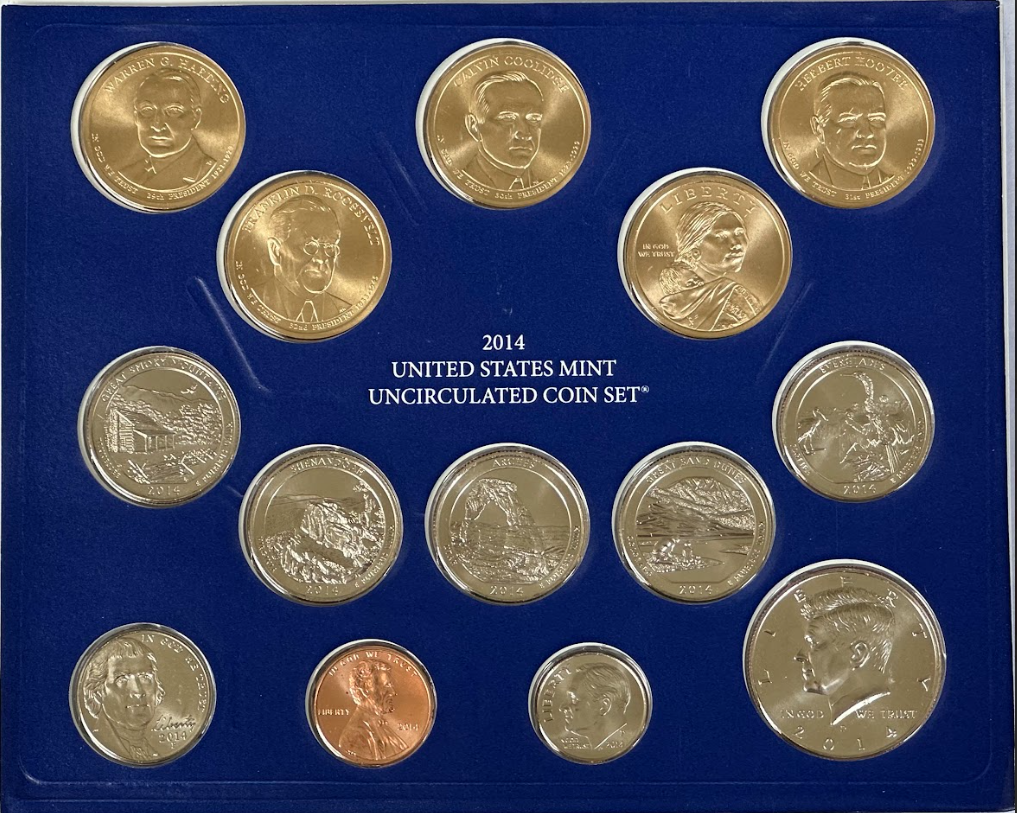 2014 Mint Set - Philadelphia Front
