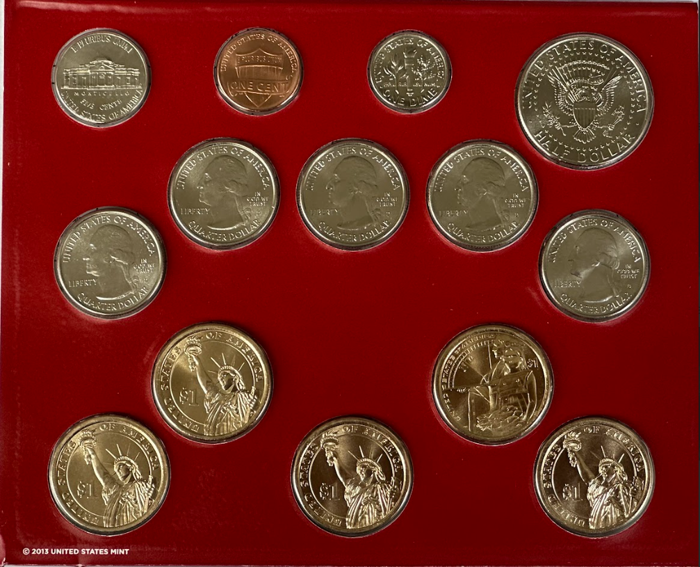 2014 Mint Set - Denver Back