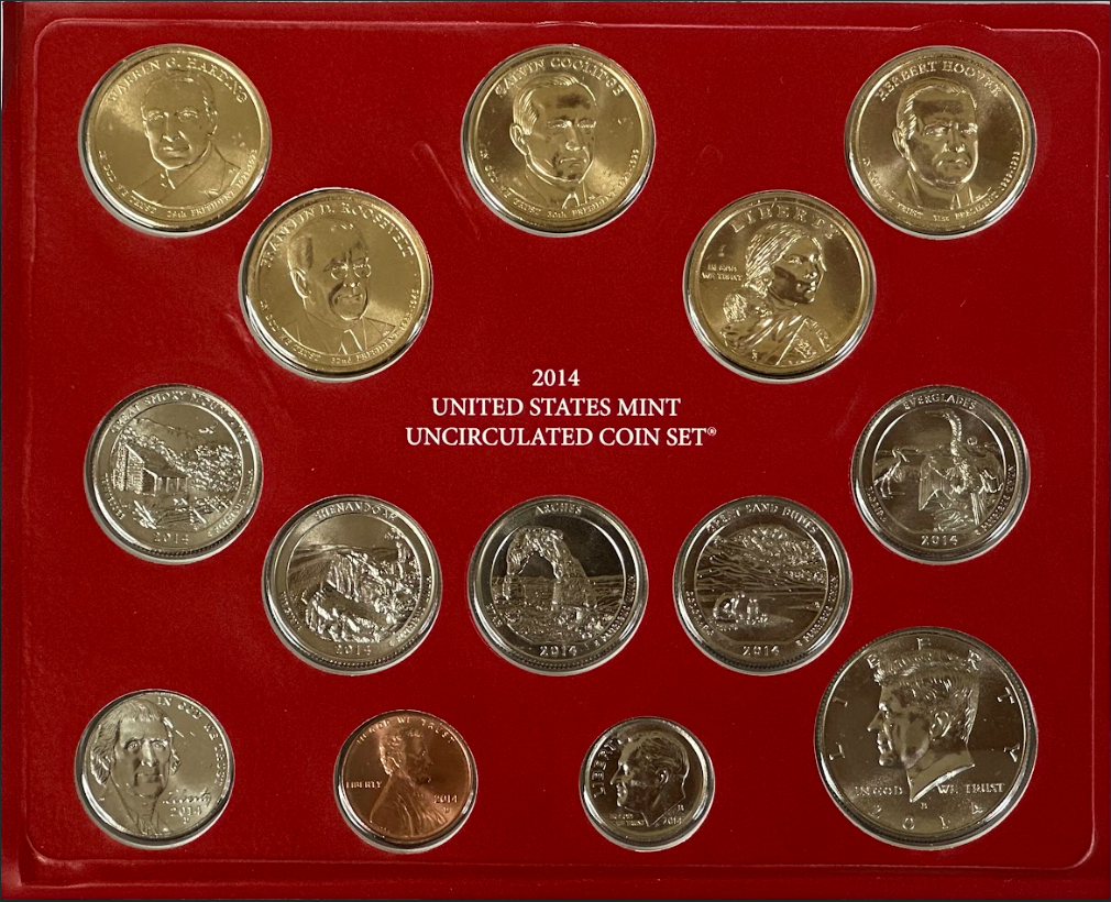 2014 Mint Set - Denver Front