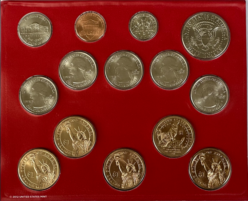 2013 Mint Set - Denver Back