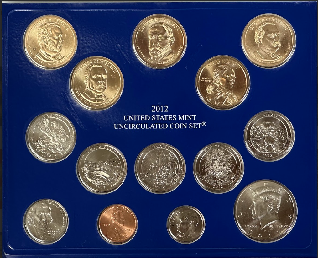 2012 Mint Set - Philadelphia Front