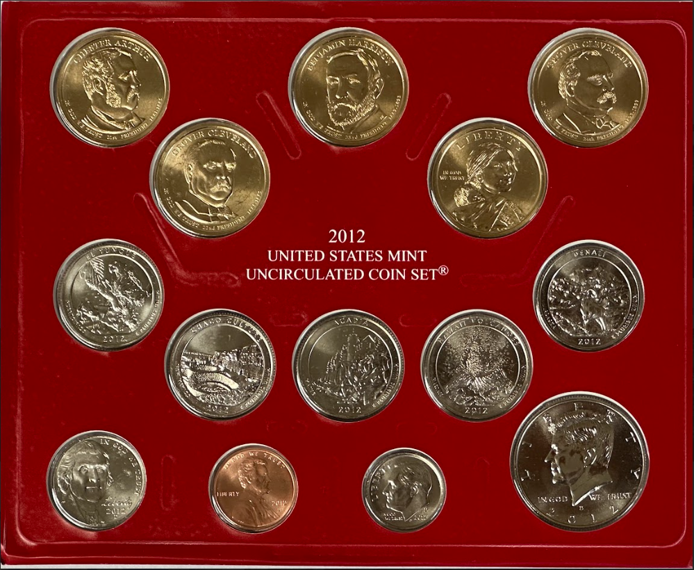 2012 Mint Set - Denver Front