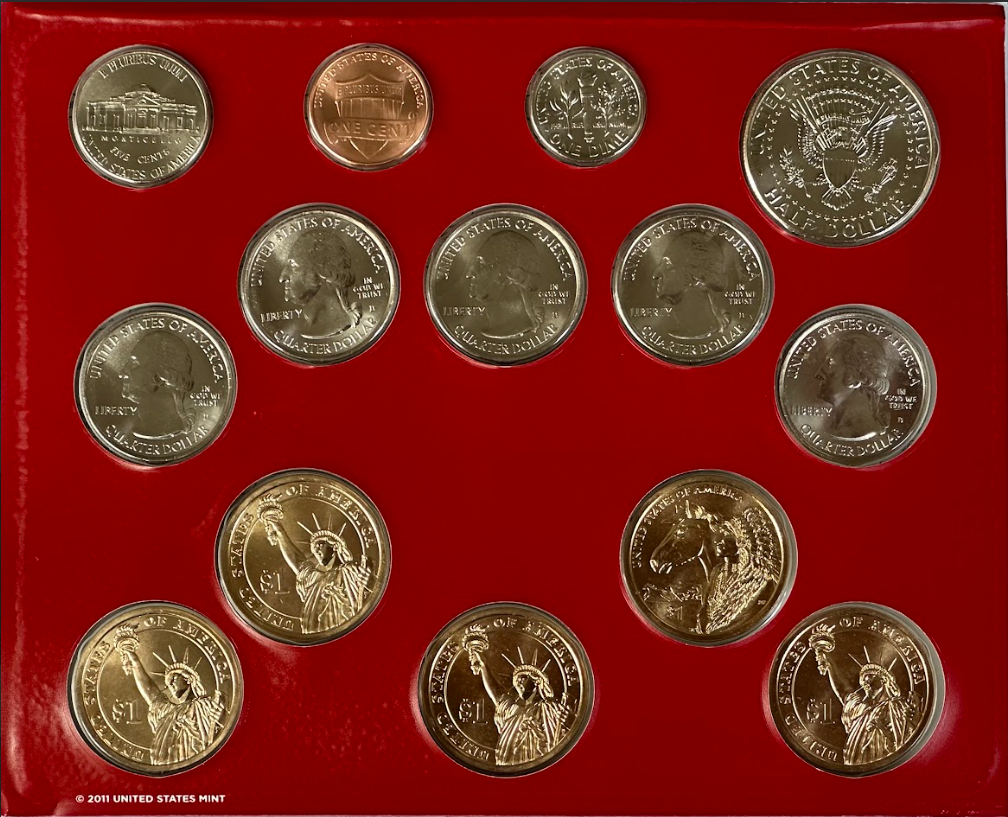 2012 Mint Set - Denver Back