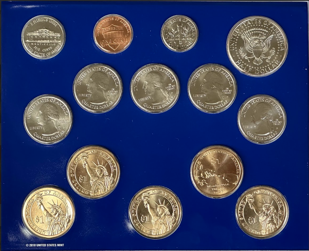2011 Mint Set - Philadelphia Back