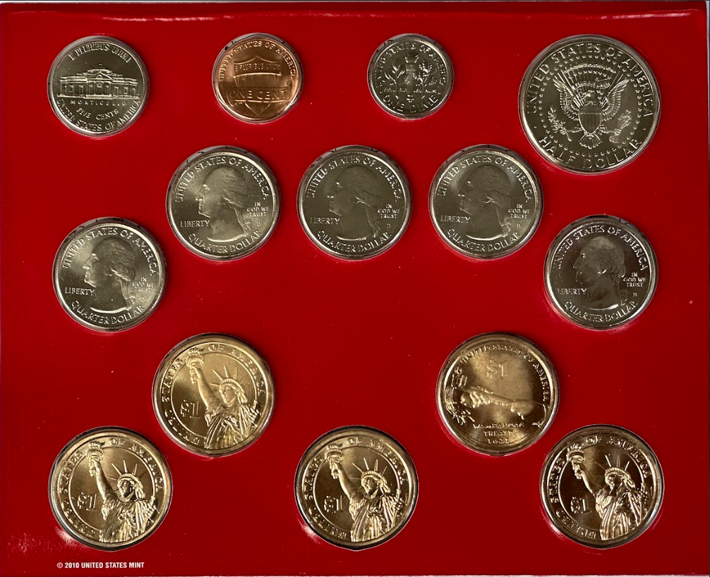 2011 Mint Set - Denver Back