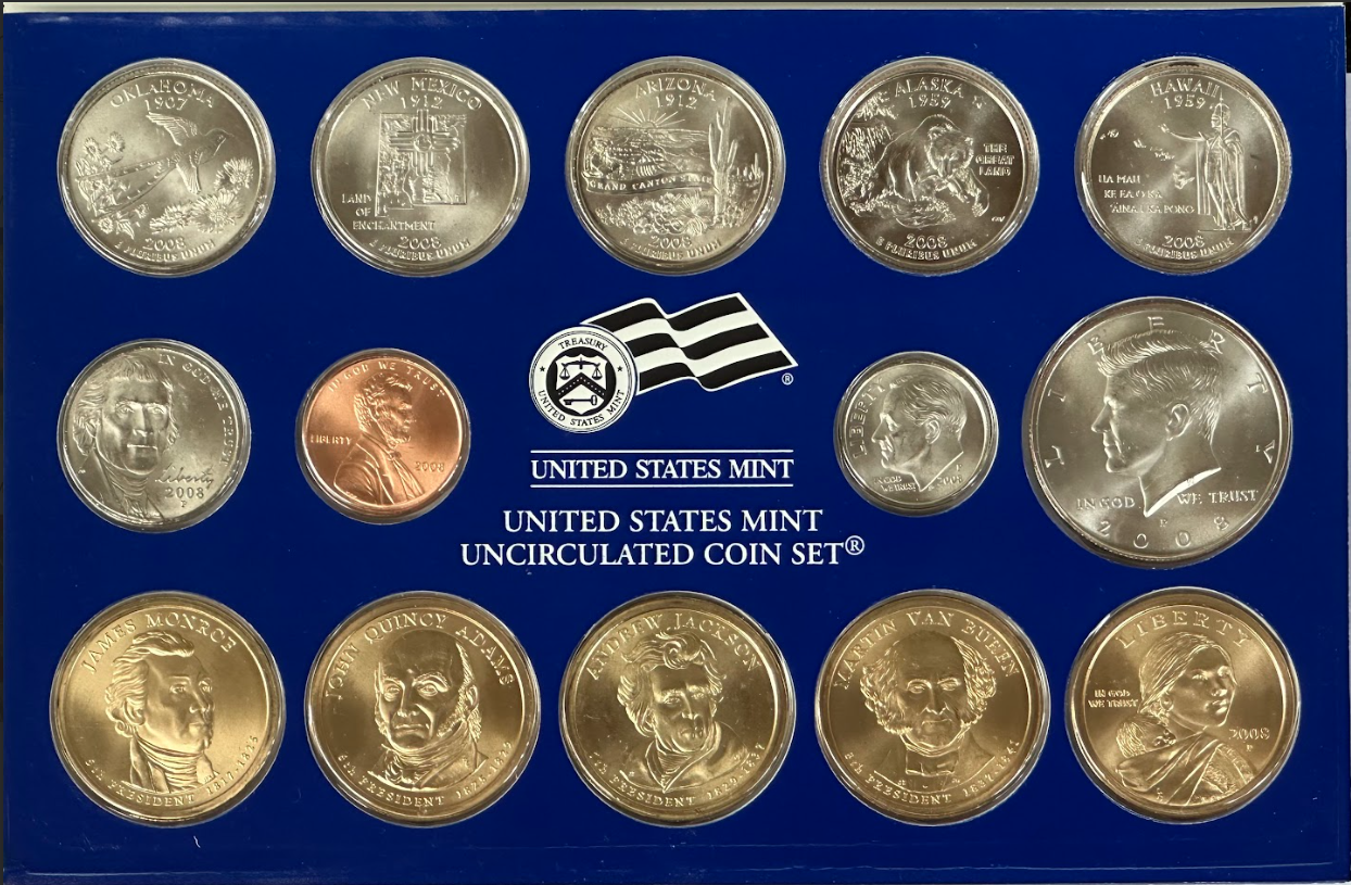 2008 Mint Set - Philadelphia Front