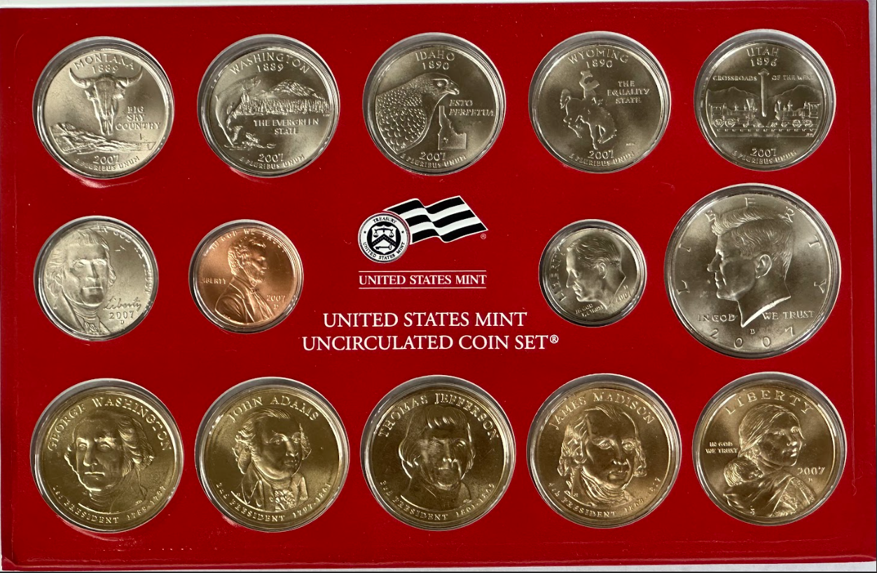 2007 Mint Set - Denver Front