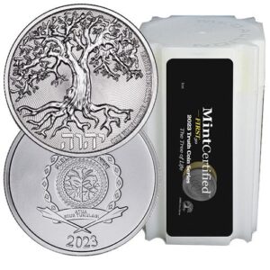2023 Tree of Life Silver Coin Tube